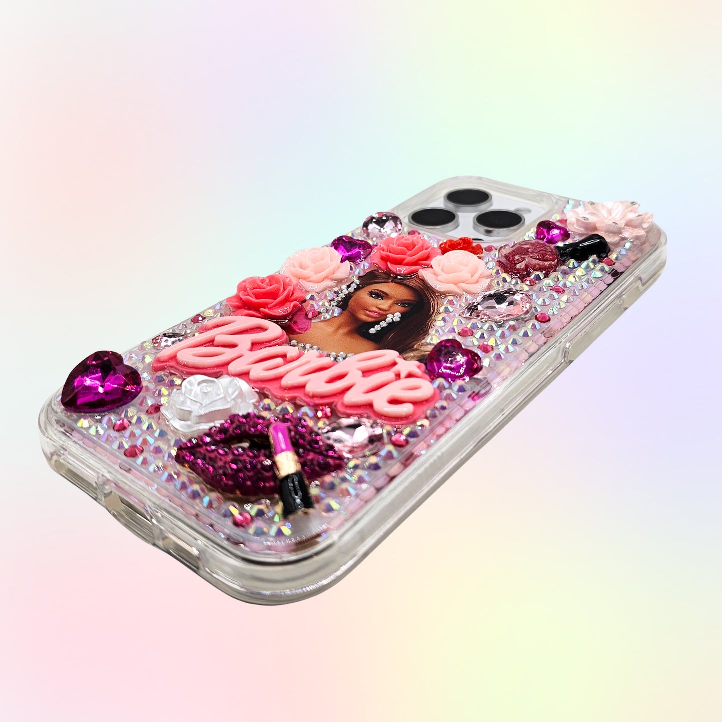 Barbie 3D Bling Rhinestone Handmade Phone Case