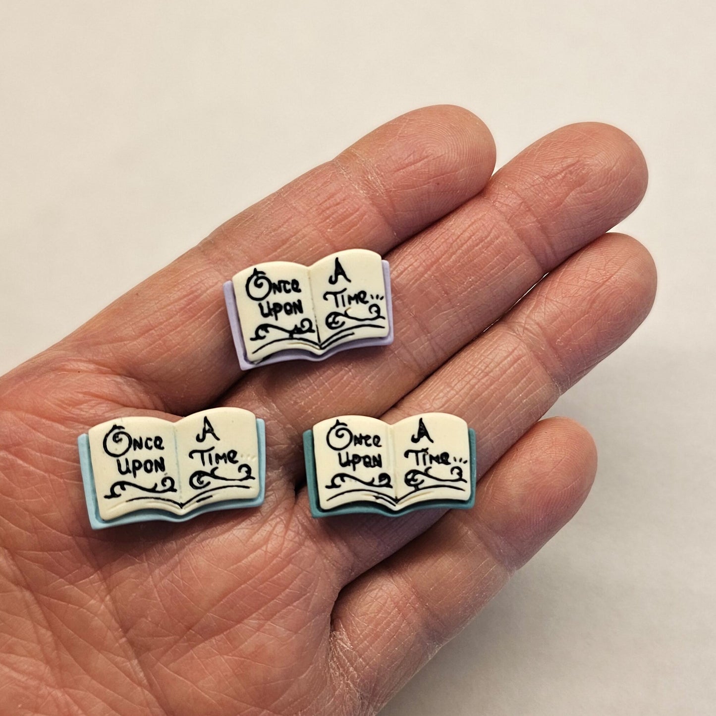 6/20 Pcs Once Upon a Time Story Book Cabochons Resin Flatback Deco #CAB067