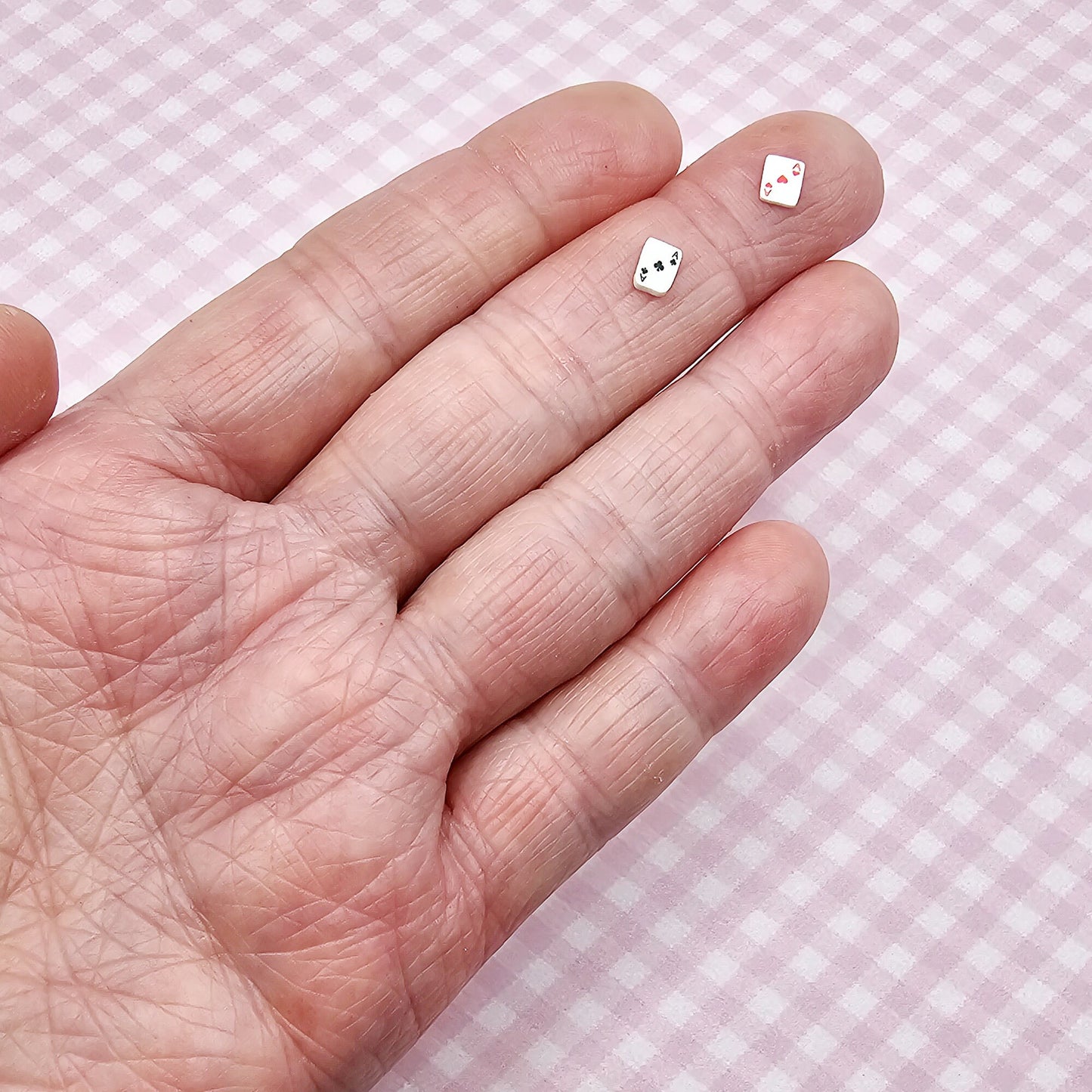 10/30/50 gram Play Card Poker Ace Casino Polymer Clay Faux Fake Confetti Sprinkles Clay Slices #SK010