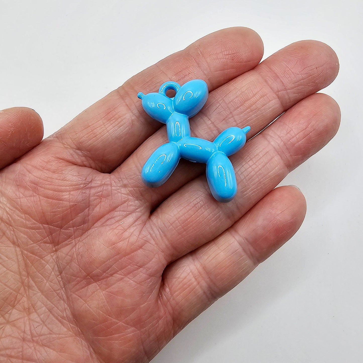 6/20 Pcs Balloon Dog Puppy Animal Balloon Macaron Color Resin Cabochons Charms #CAB011