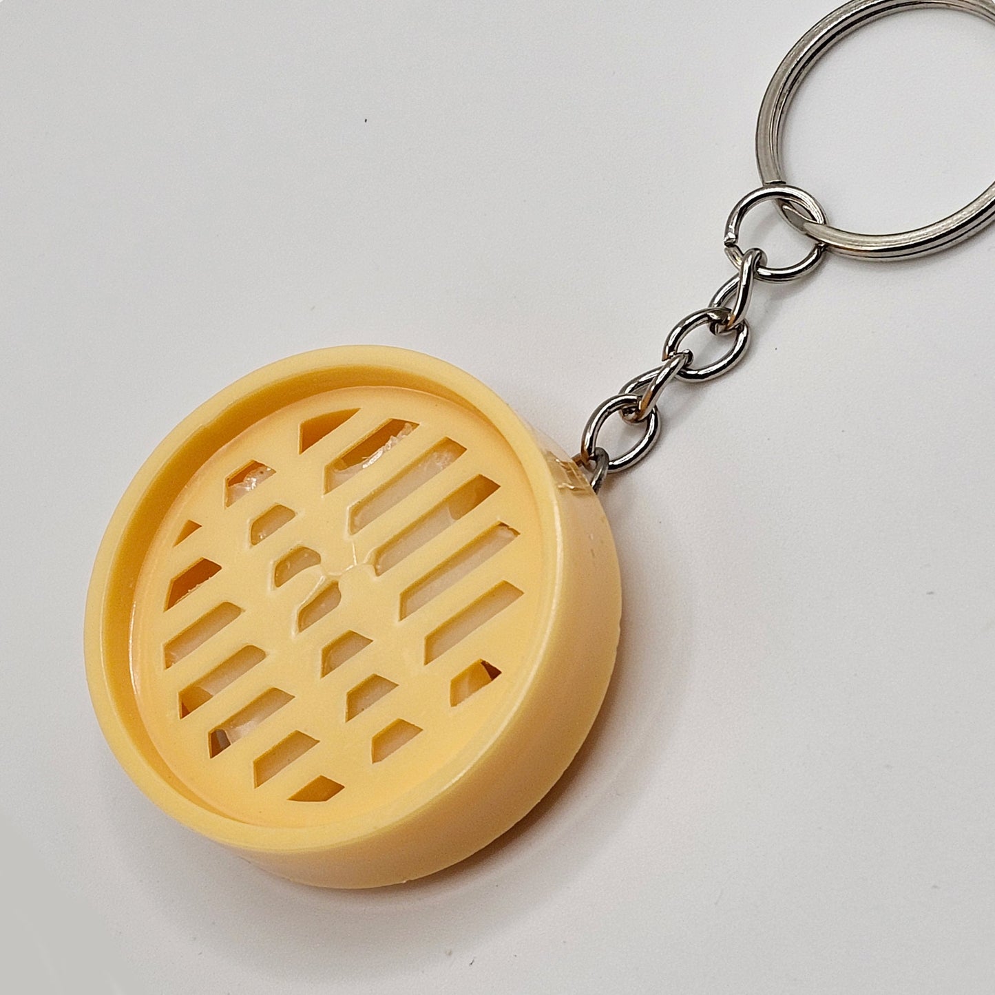 1 Pc Miniature Dim Sum Shumai Steamed Buns Dumpling Charms Key Chain Keyring #KR004