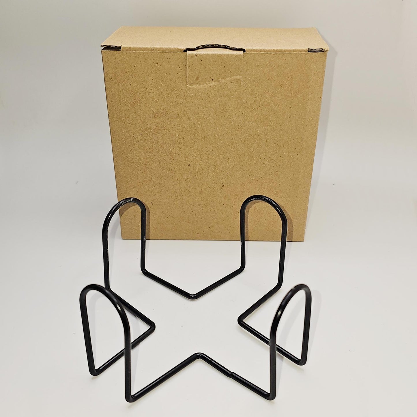 Coaster Holder Black Wire Metal Coaster Stand