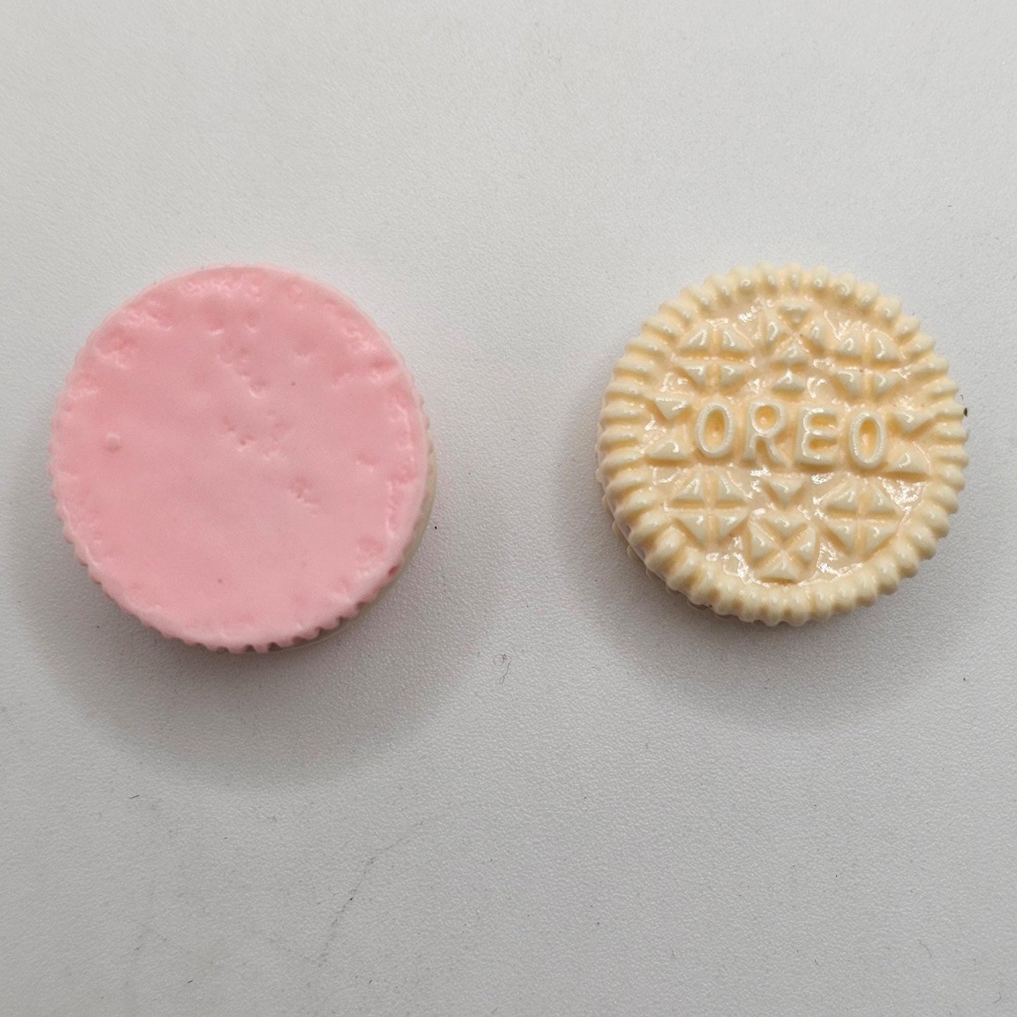 6/12/24 Pcs Miniature Cookie Sandwich Resin Flat Back Cabochons, Snack Cabochon #CAB153