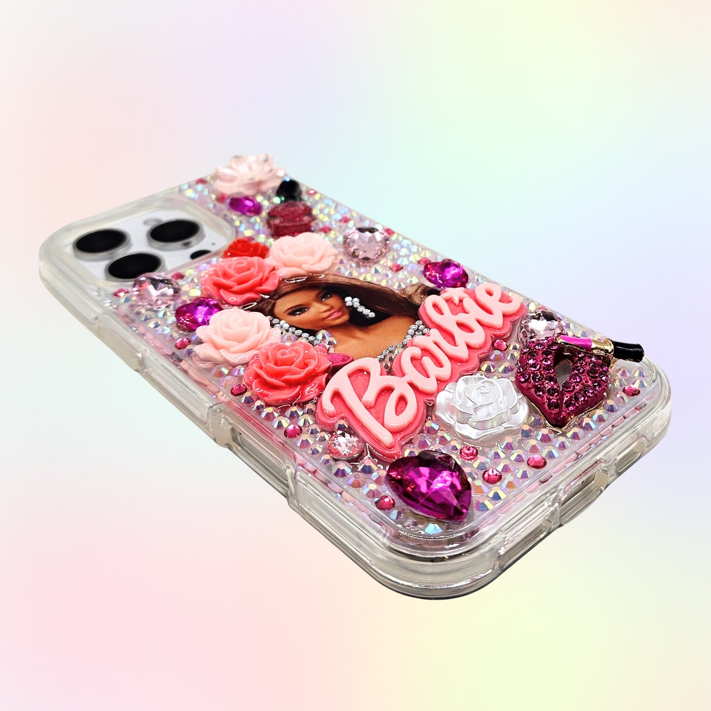 Barbie 3D Bling Rhinestone Handmade Phone Case