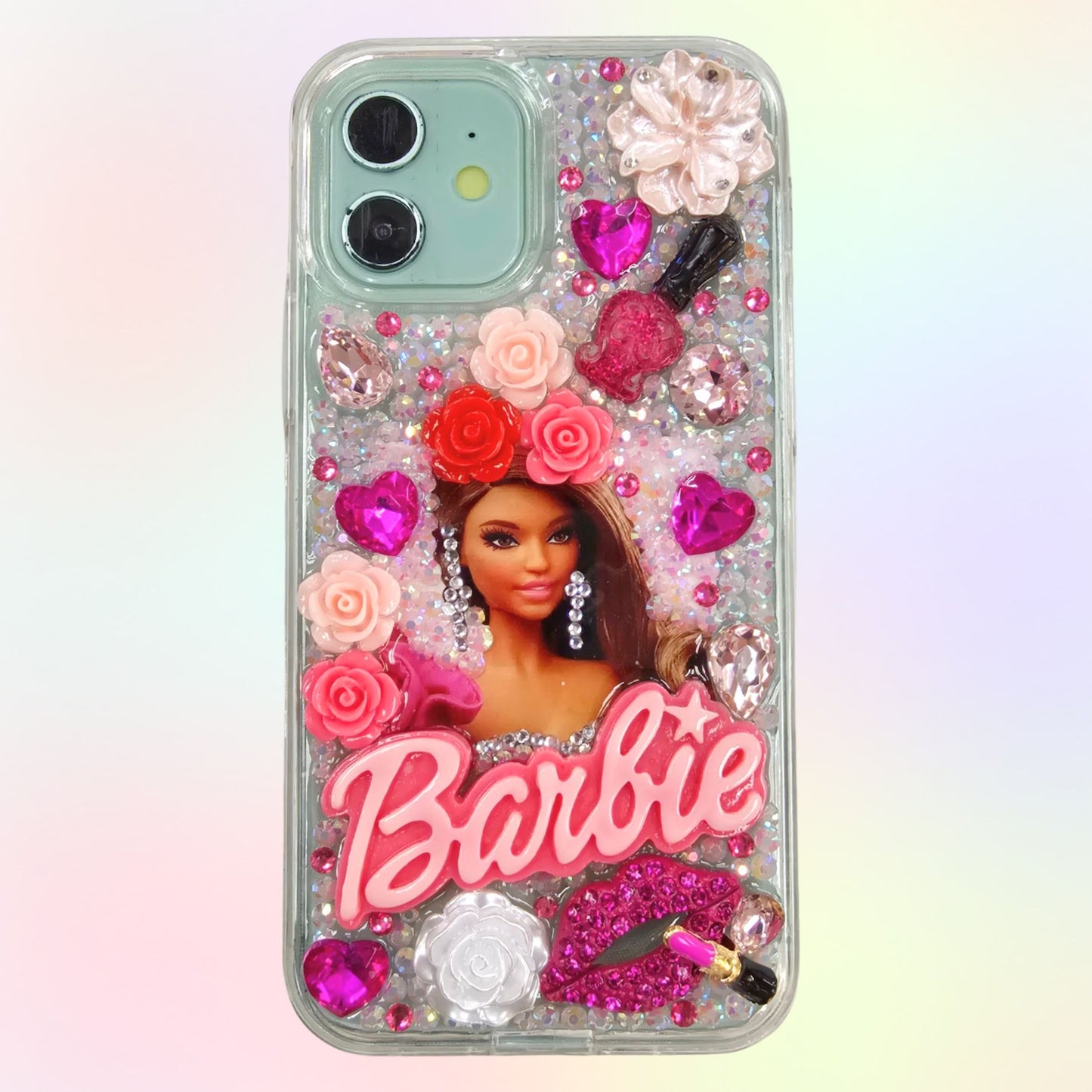 Barbie 3D Bling Rhinestone Handmade Phone Case
