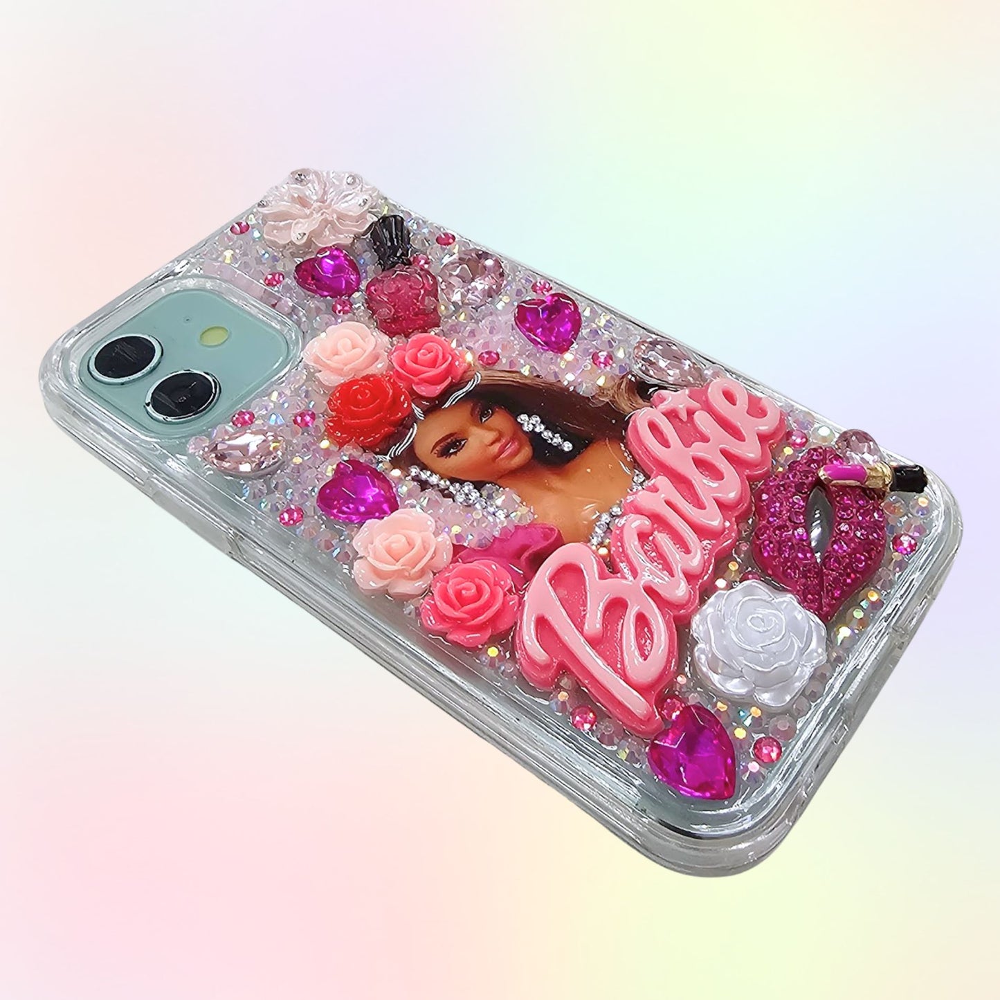 Barbie 3D Bling Rhinestone Handmade Phone Case