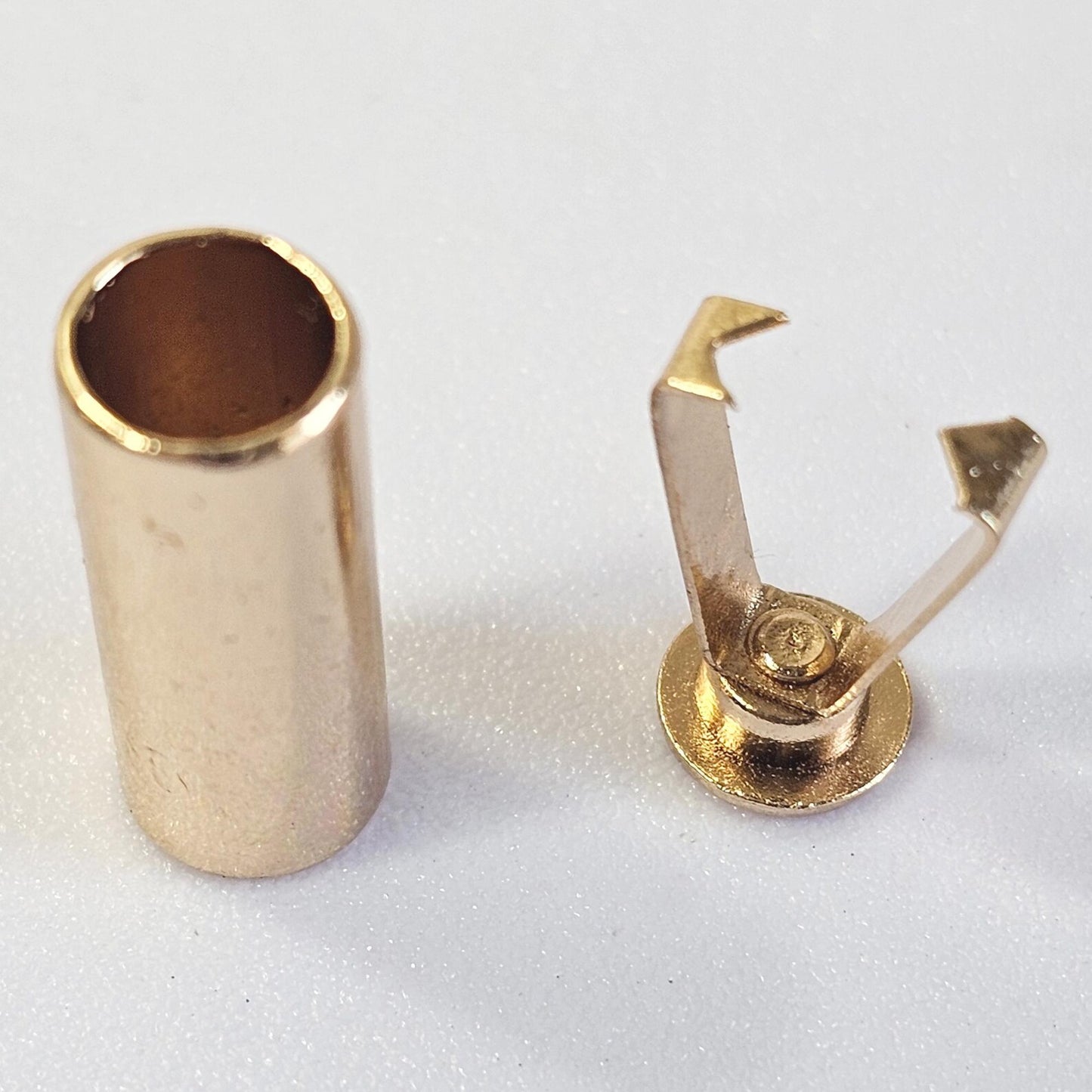 10 Pairs Metal Aglets Cord Locks Tube Drawstring Lock Stopper 7mm