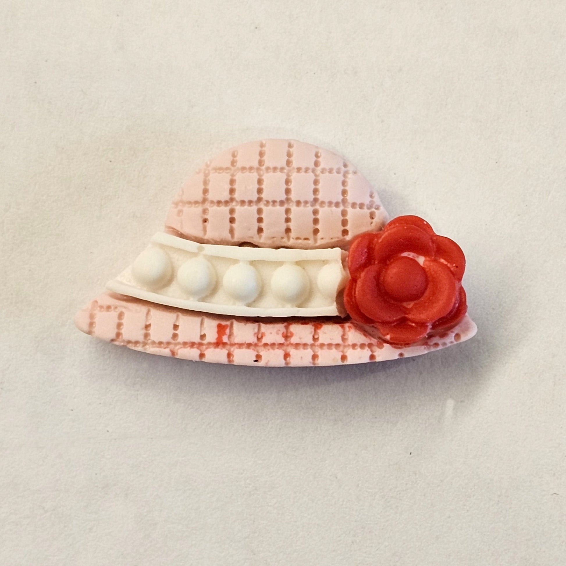 Doll Girls Dress Fashion Dusty Pink Set Cabochons Hat Purse Blouse Coat Bow Flat Back Resin 3 Pcs or 6 pcs Set #CAB069