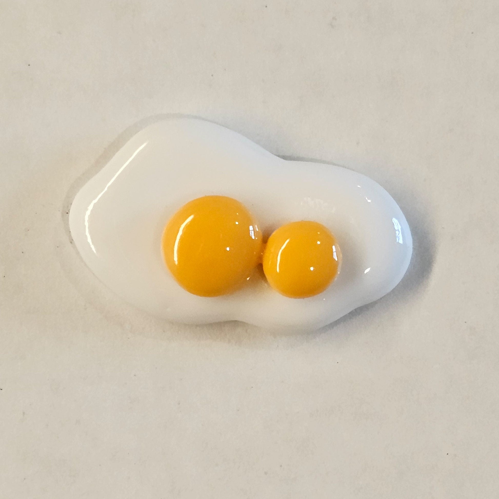3 Pcs Miniature Food Toast Sunny Side Up Fried Egg Bread Sandwich Resin Flat Back #CAB051