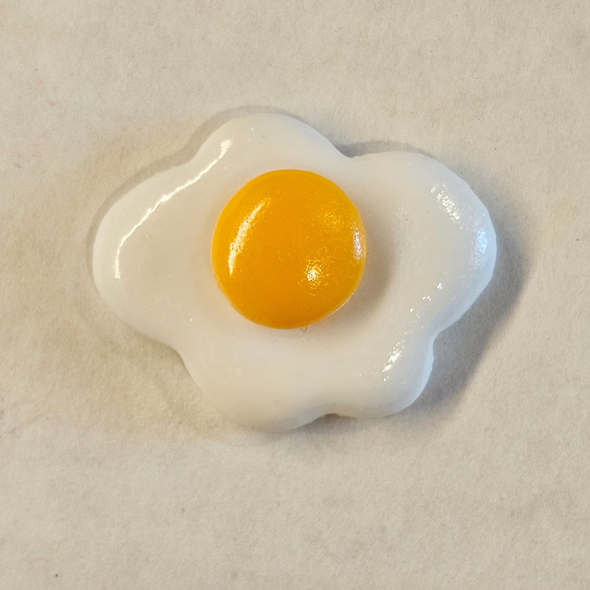3 Pcs Miniature Food Toast Sunny Side Up Fried Egg Bread Sandwich Resin Flat Back #CAB051