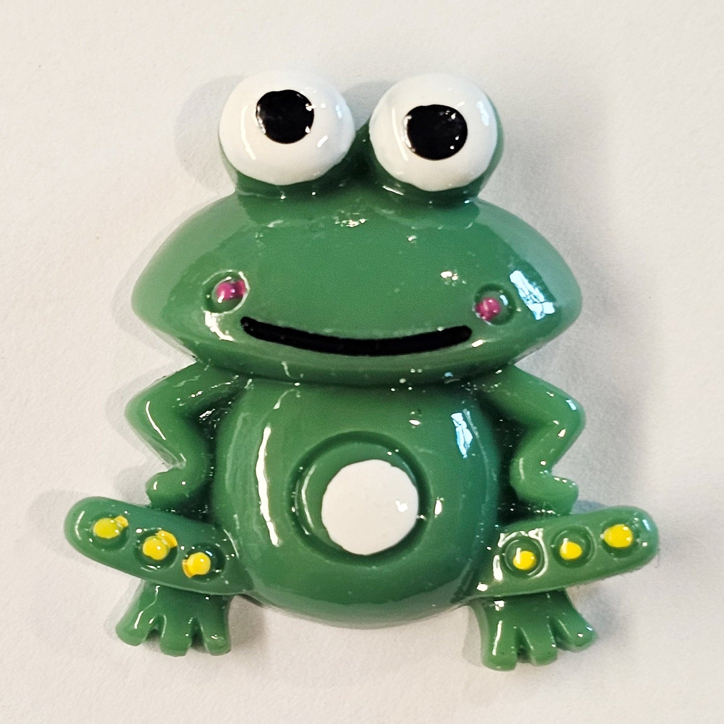 5 pcs Frog Kawaii Cute Cabochons Resin Flatback #CAB059