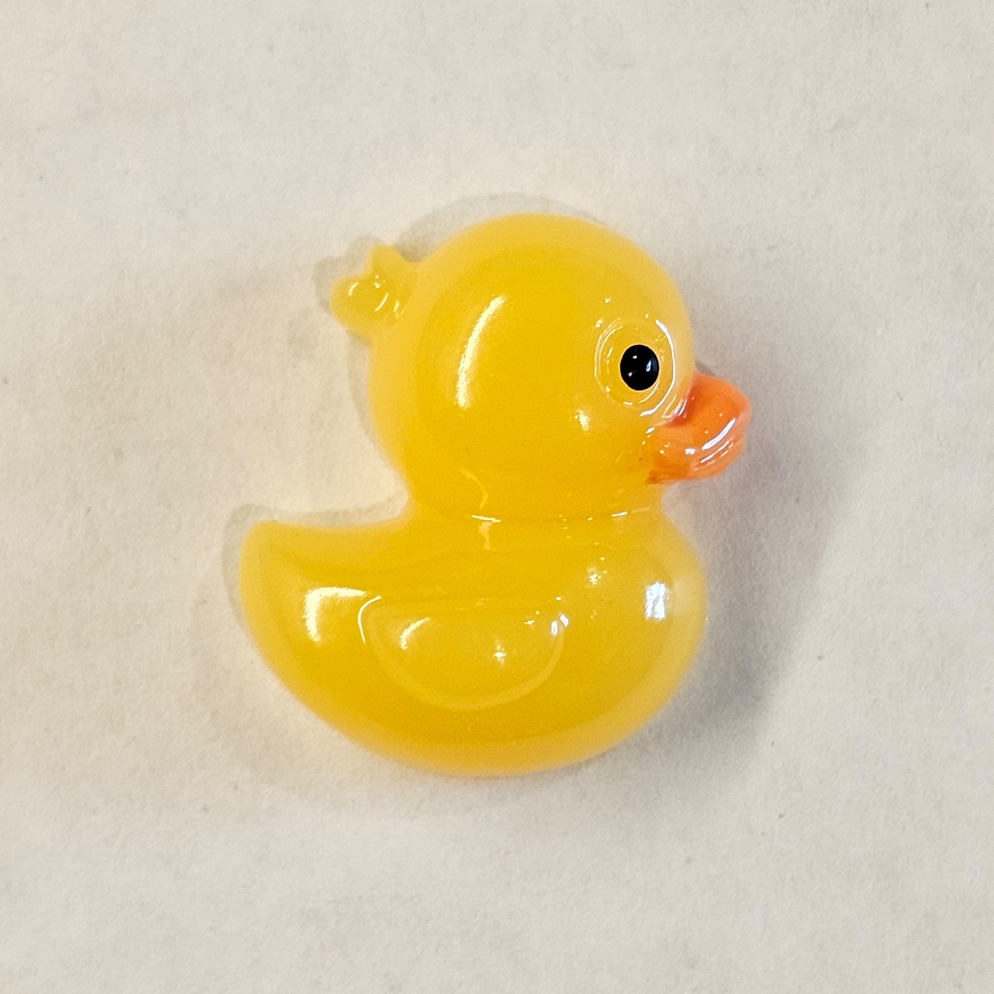 6/15/30 Pcs Yellow Rubber Duck Cabochons Kawaii Flatback #CAB057