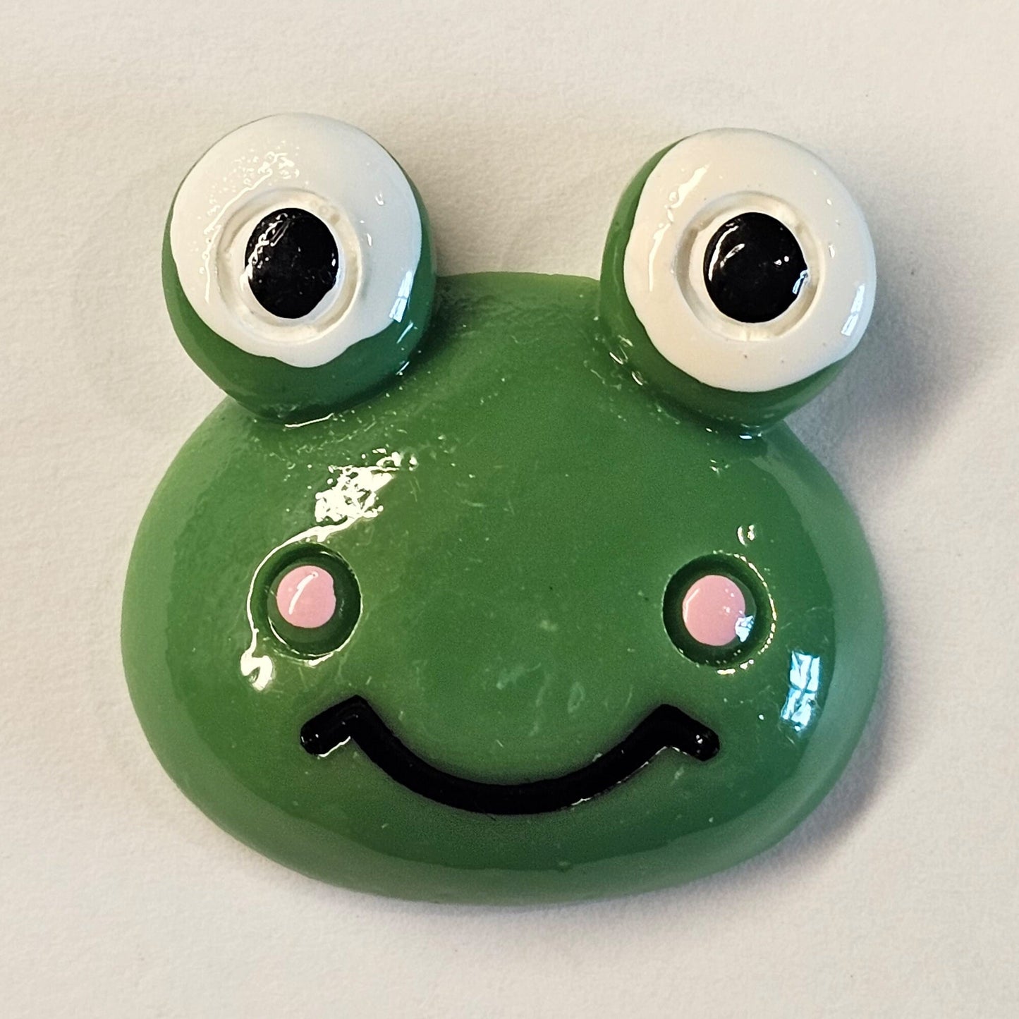 3 pcs Frog Kawaii Cute Cabochons Resin Flatback #CAB058