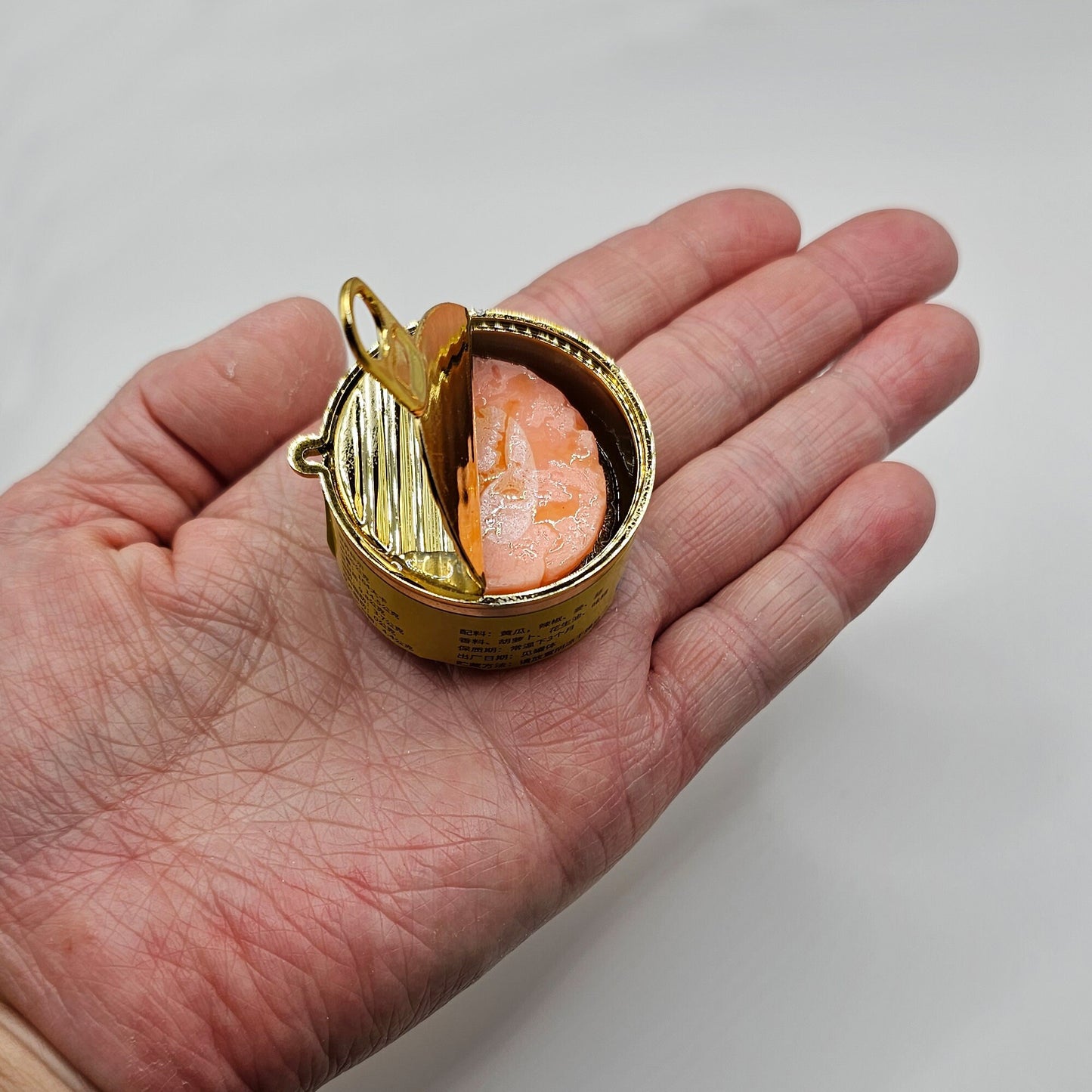1 Pc Caviar Ham Spam Canned Food Miniature Food Charm #KR012