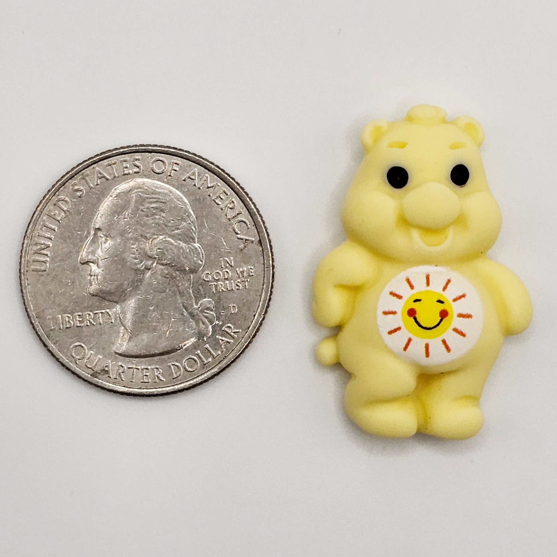 9/27 Pcs Care Caring Bear Flat Back Resin Cabochons, Kawaii Cartoon Bear #CAB008