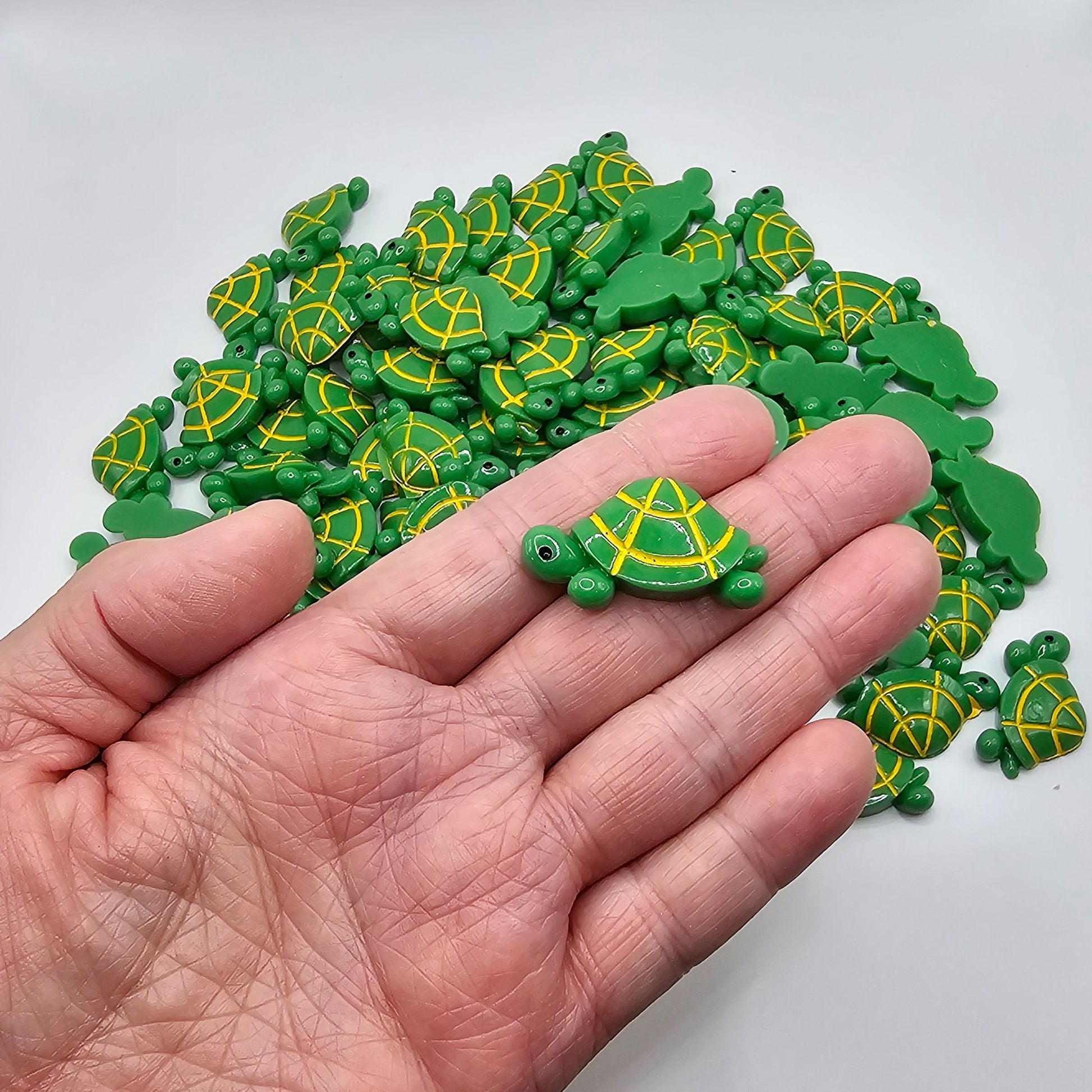 4/10/20 pcs Turtle Tortoise, Kawaii Cute Cabochon, Cabochons Resin Flatback #CAB088