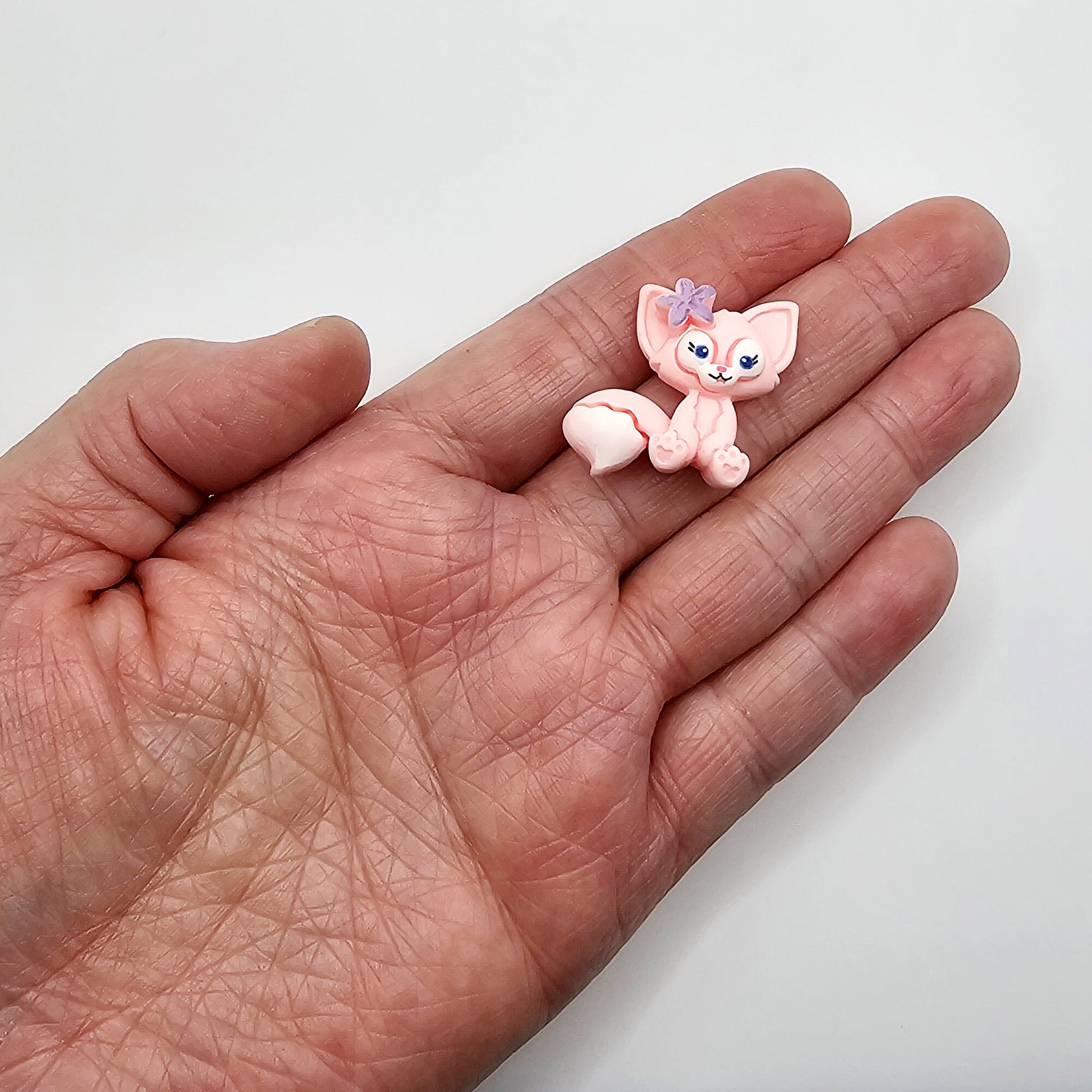 5 Pcs Duffy and Friends Linabell Fox Cartoon Cabochons, Cabochon, Resin Flatback #CAB095