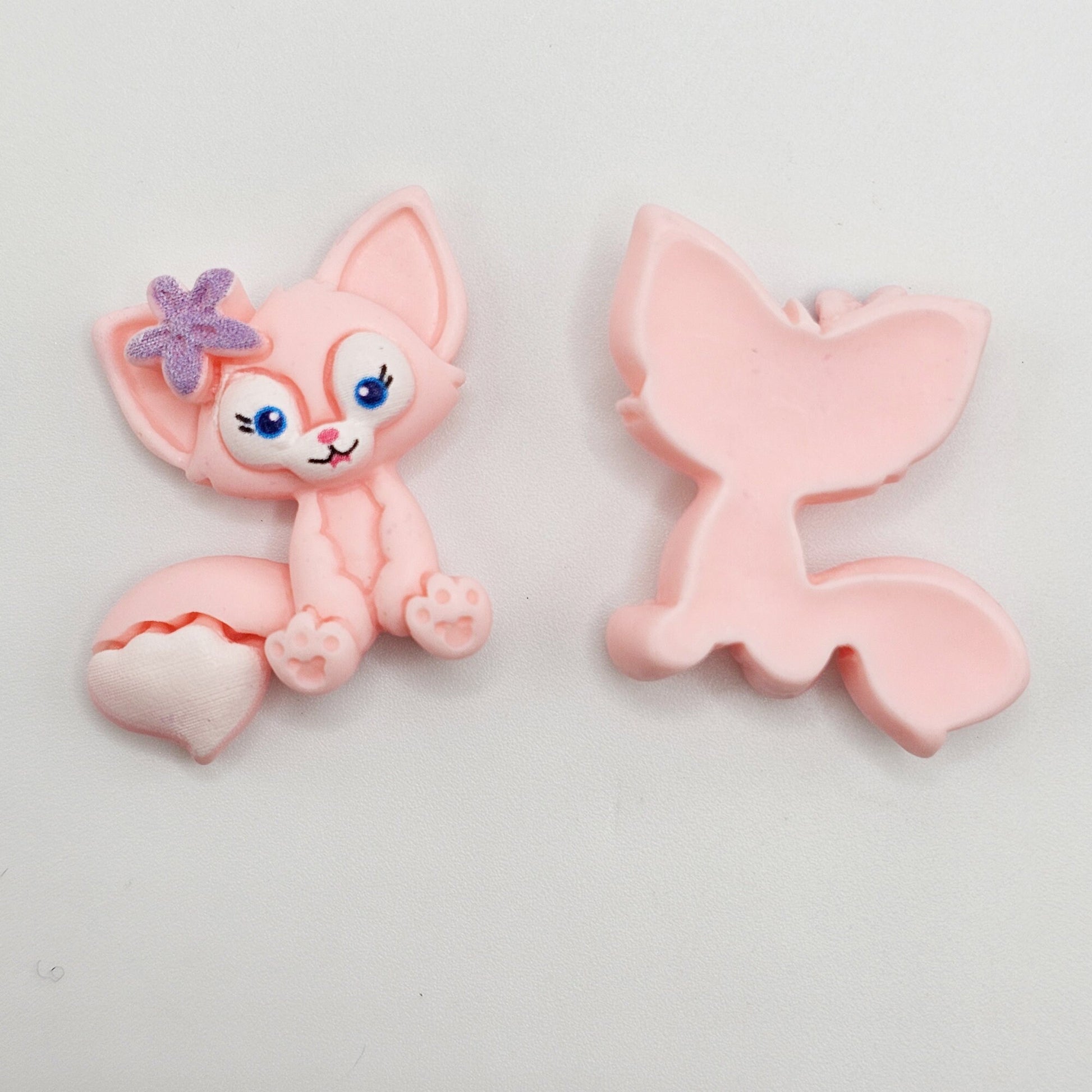 5 Pcs Duffy and Friends Linabell Fox Cartoon Cabochons, Cabochon, Resin Flatback #CAB095