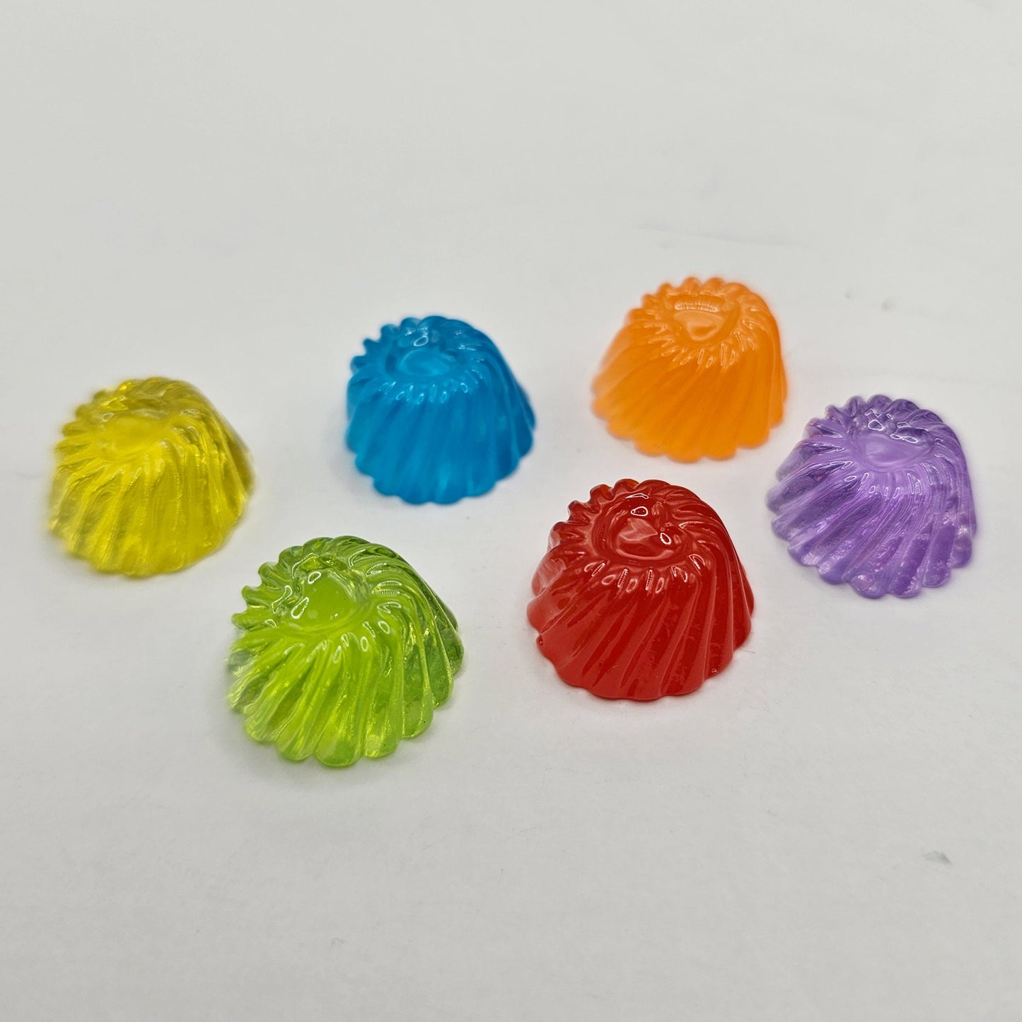 10/30 Pcs Assorted Glossy Resin Gum Drop Candy Cute Jelly Kawaii Cabochons, #CAB139