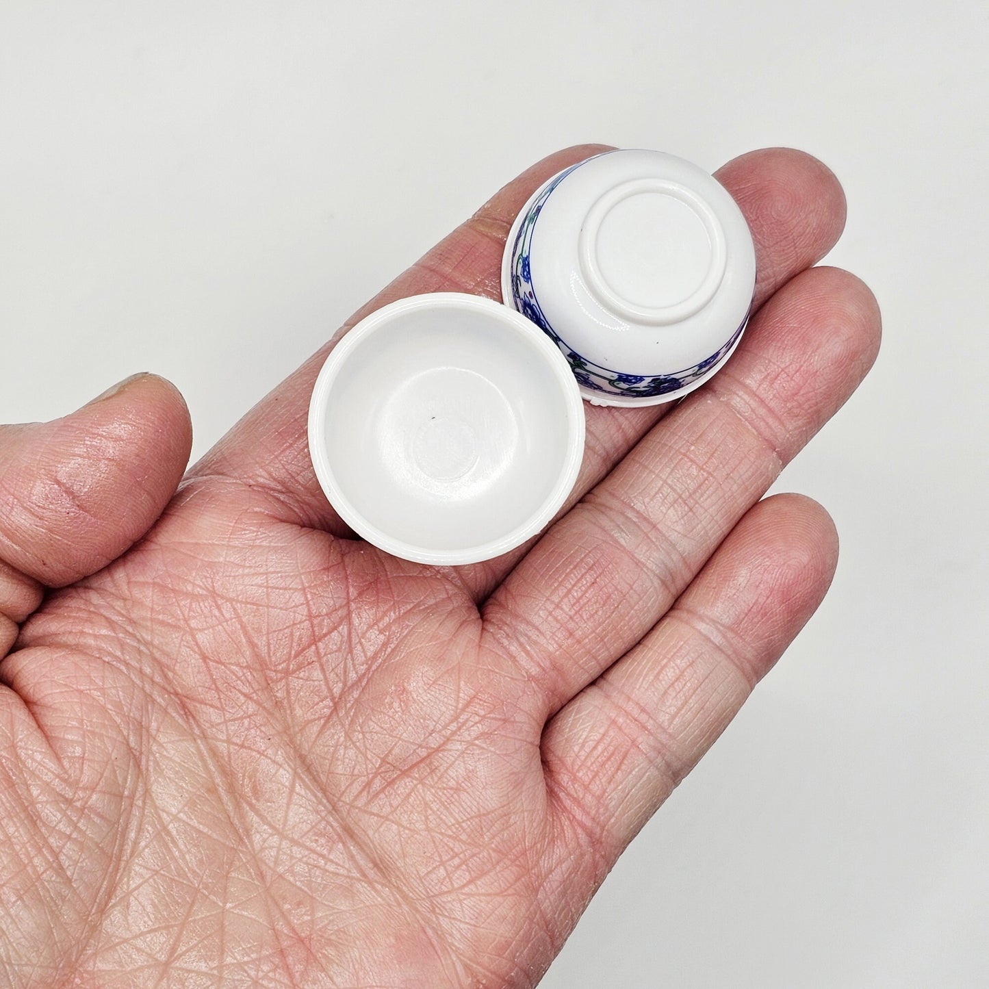 5/10/25 Pcs Miniature Plastic Soup Bowl Fake Food Dollhouse Bowl #CAB145-B