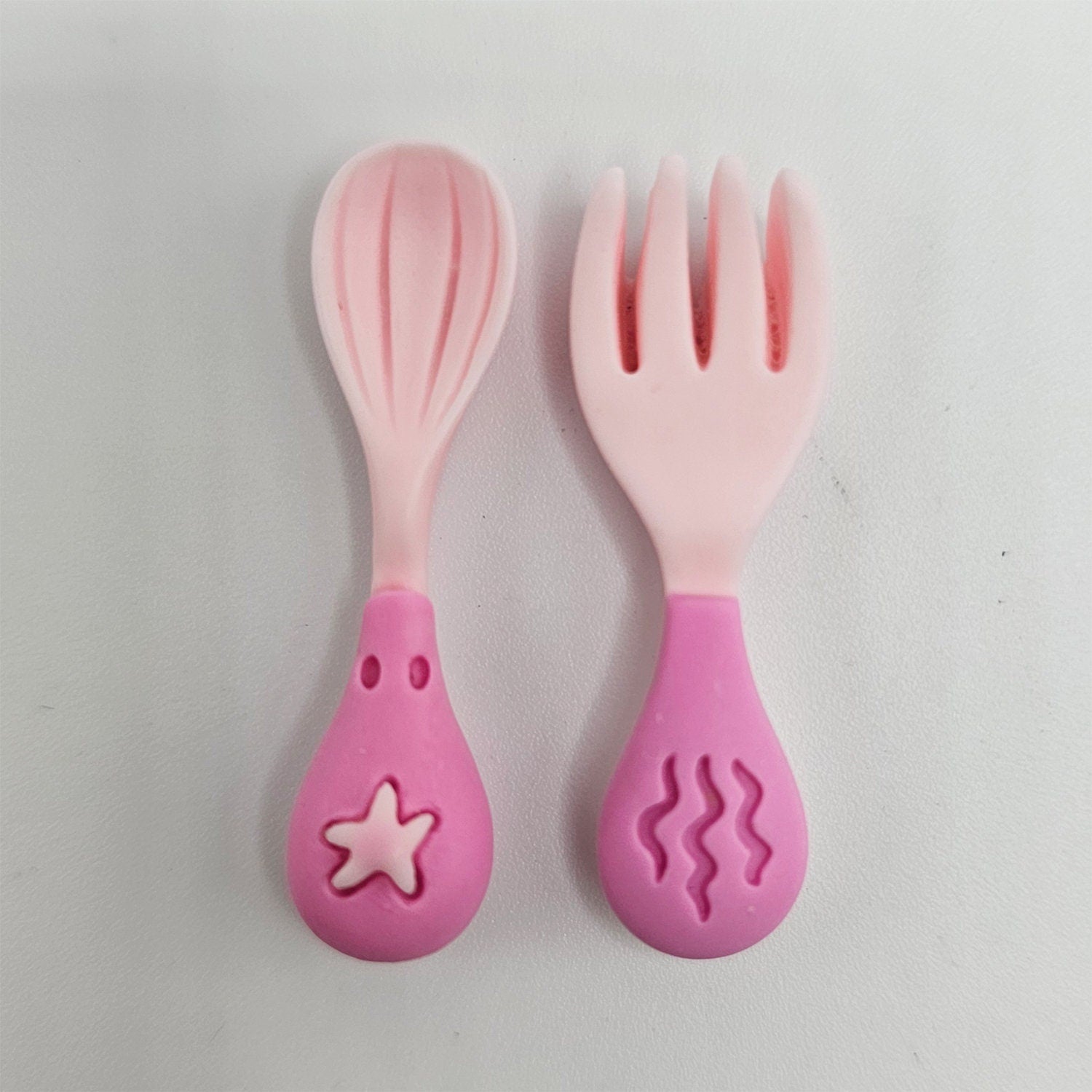 2/5/10 Sets Cutlery Cabochon Resin Flat Back Miniature Kawaii Knife Spoon Cabochons #CAB145