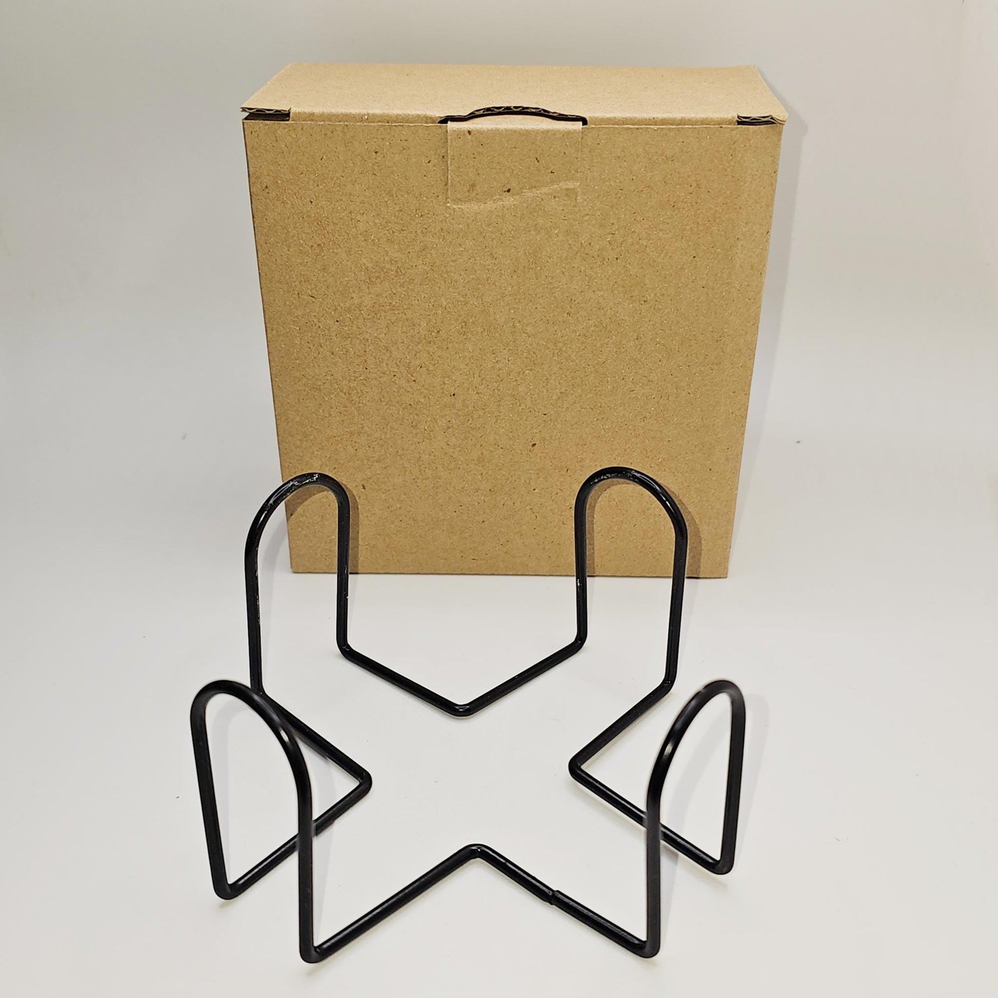 Coaster Holder Black Wire Metal Coaster Stand