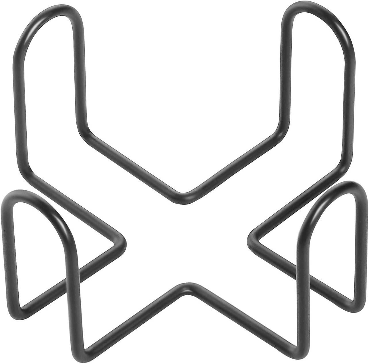 Coaster Holder Black Wire Metal Coaster Stand