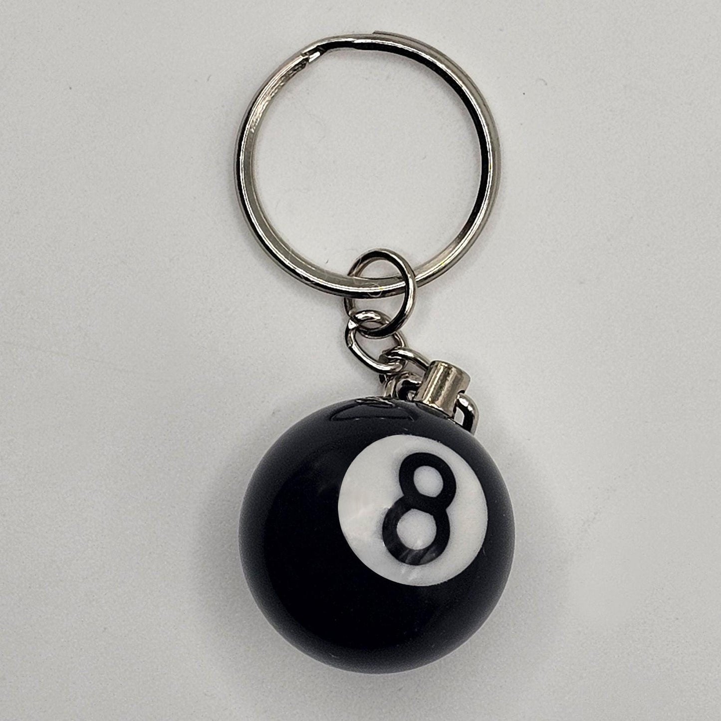 Pool Ball 8 Ball Billiard Snooker Keychain Key Chain Keyring