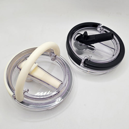 Lid Replacement Leak Proof Spill Proof 40 OZ Tumbler Flip Straw/Handle Compatible Stanley Cup Accessories