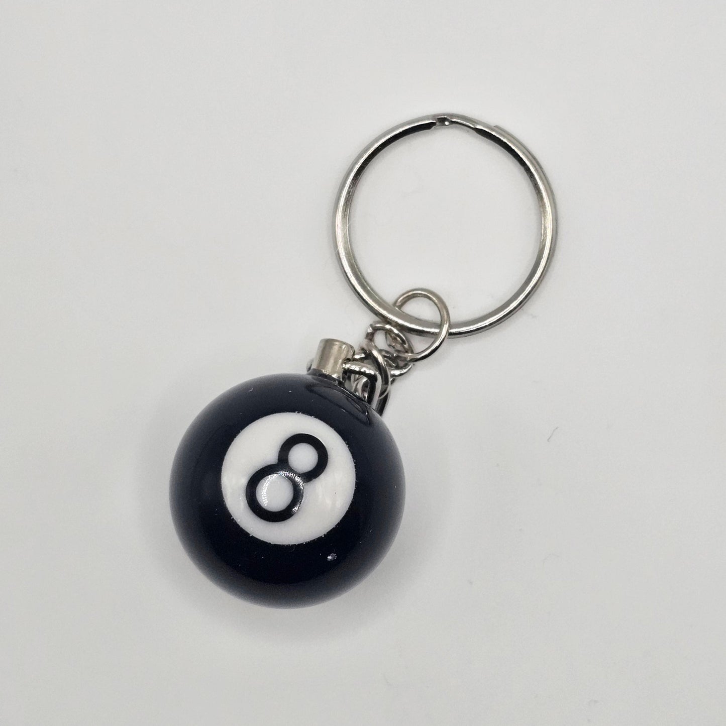 Pool Ball 8 Ball Billiard Snooker Keychain Key Chain Keyring