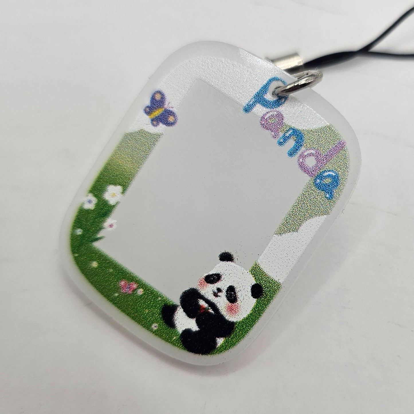 6/20 Pcs Mini Frame Pendant Charm Acrylic Frame Tag #CAB166