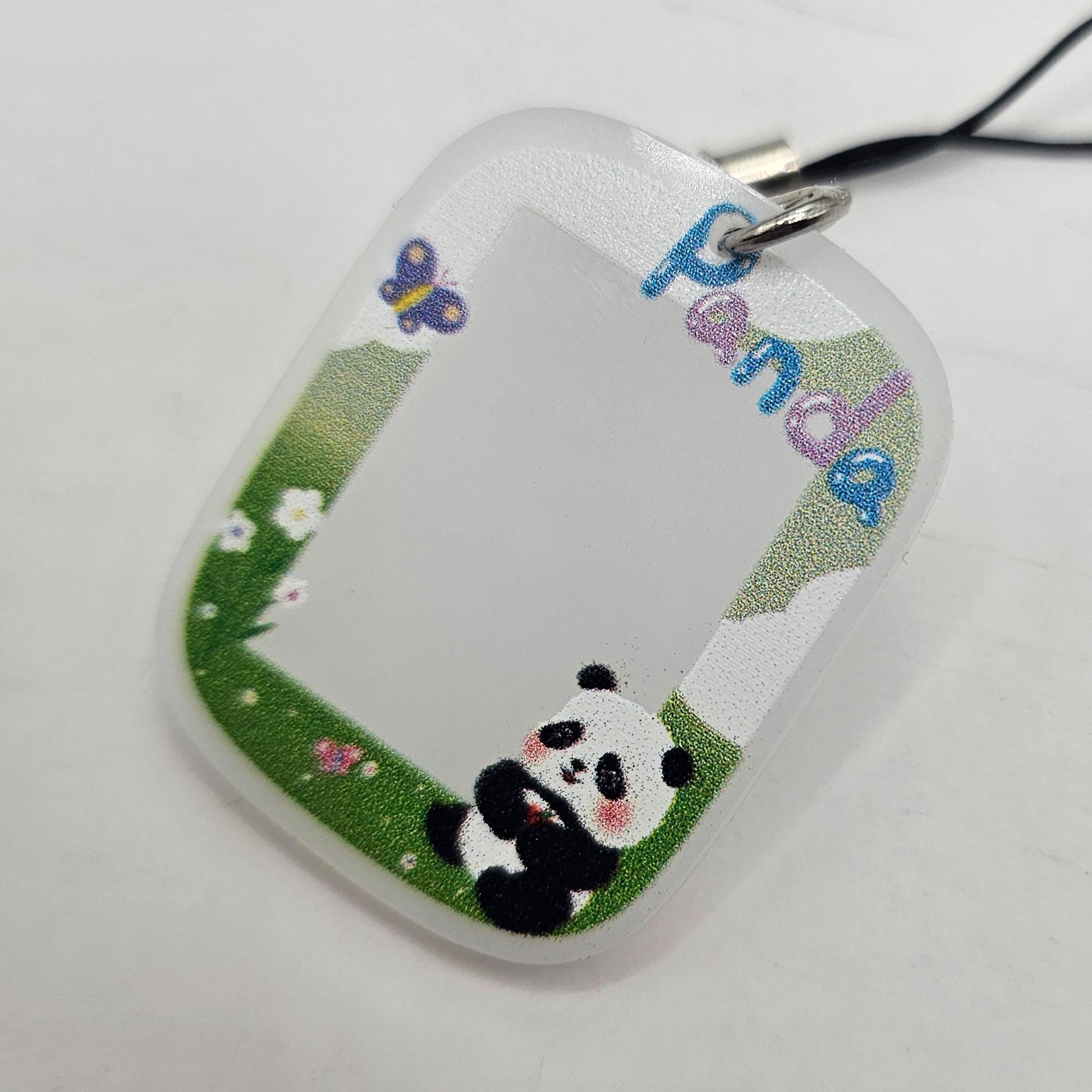 6/20 Pcs Mini Frame Pendant Charm Acrylic Frame Tag #CAB166