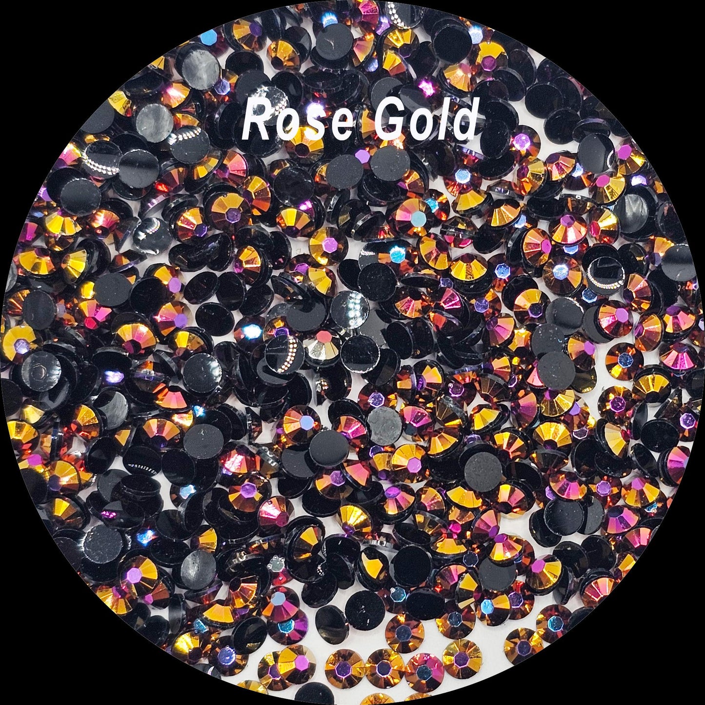 AB Jelly Flatback Resin Acrylic Rhinestones Non-Hotfix 1000pcs/2mm, 1000 Pcs/3mm, 1000Pcs/4mm, 800 Pcs/5mm, 500 Pcs/6mm