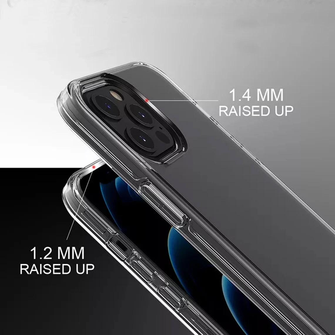 Durable Protective Phone Cover Clear Transparent Double Layered Samsung Galaxy S23/S24/S25 Plus Ultra A14 5G/A15/A16 5G Phone Case