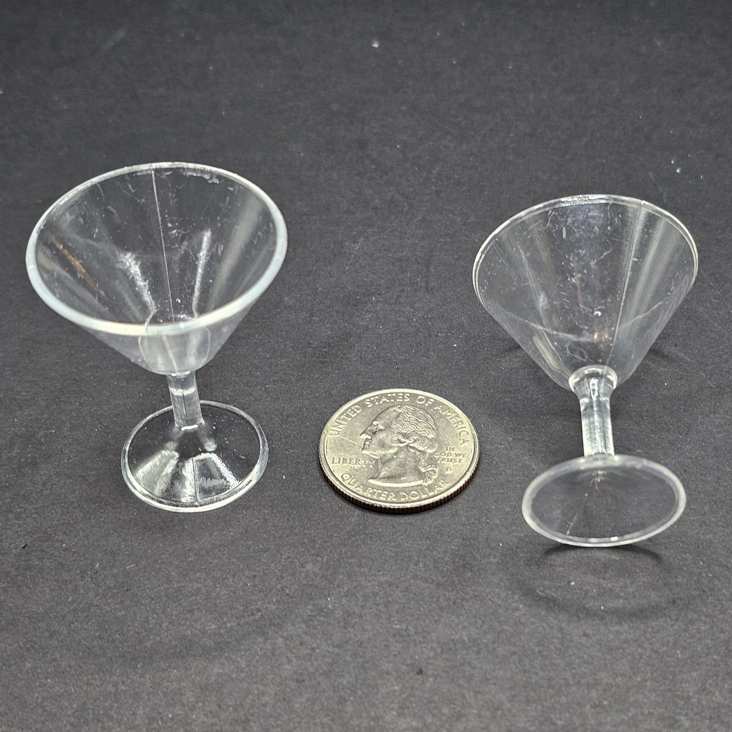 5/10/25 Pcs Miniature Plastic Cocktail Glass Fake Dollhouse Glass DIY Projects #CAB208