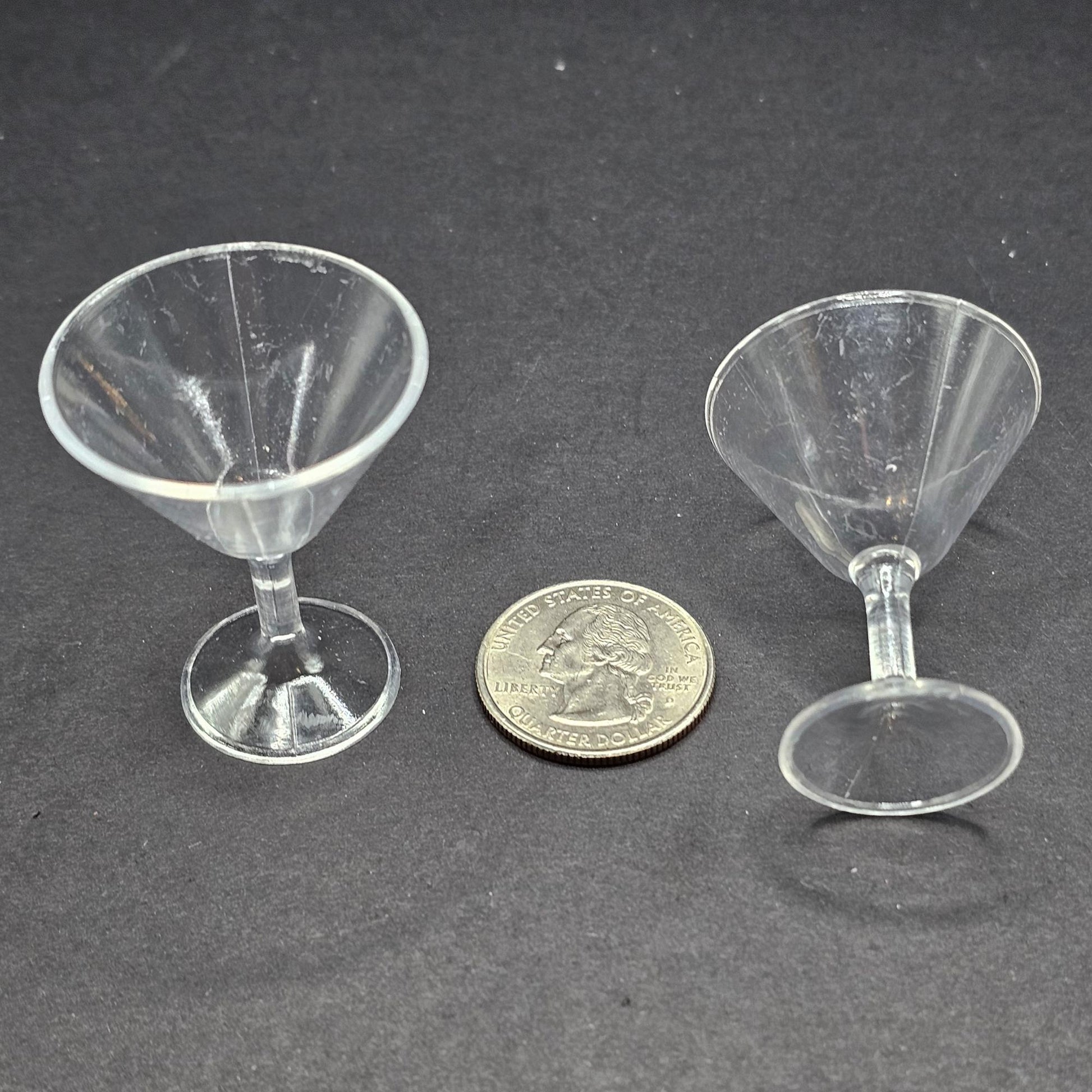 5/10/25 Pcs Miniature Plastic Cocktail Glass Fake Dollhouse Glass DIY Projects #CAB208