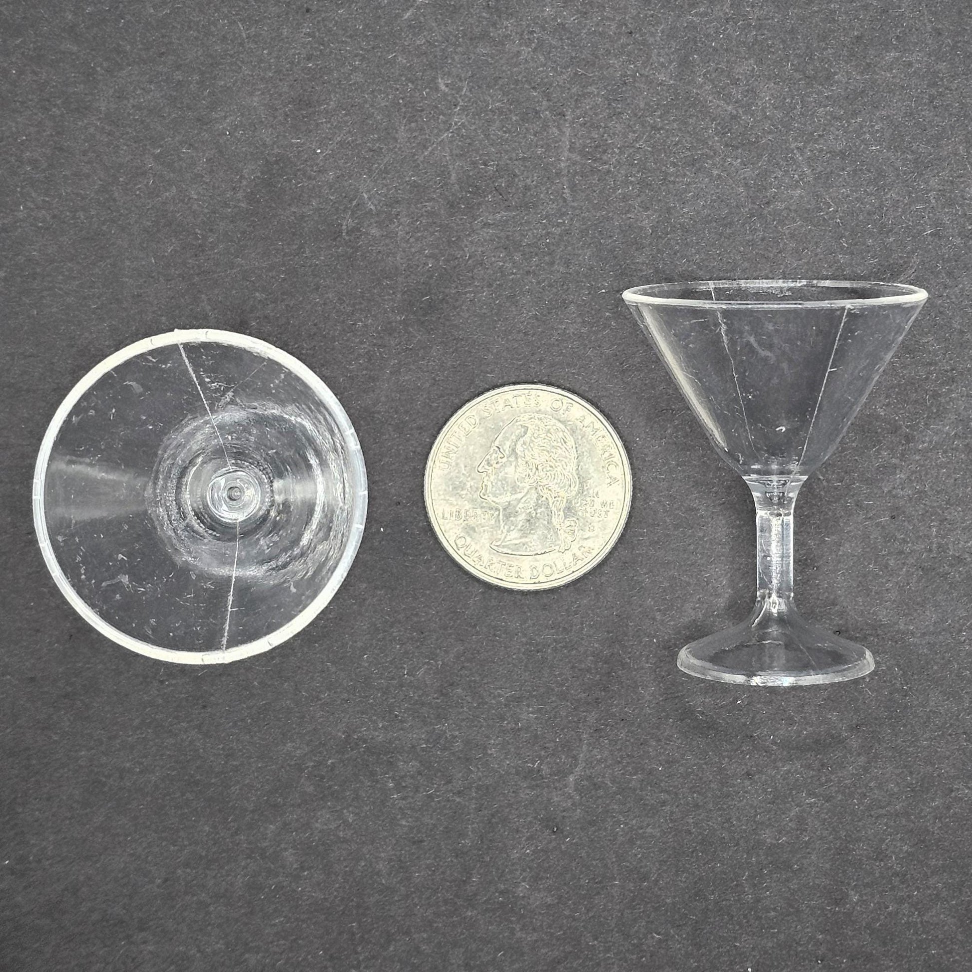 5/10/25 Pcs Miniature Plastic Cocktail Glass Fake Dollhouse Glass DIY Projects #CAB208