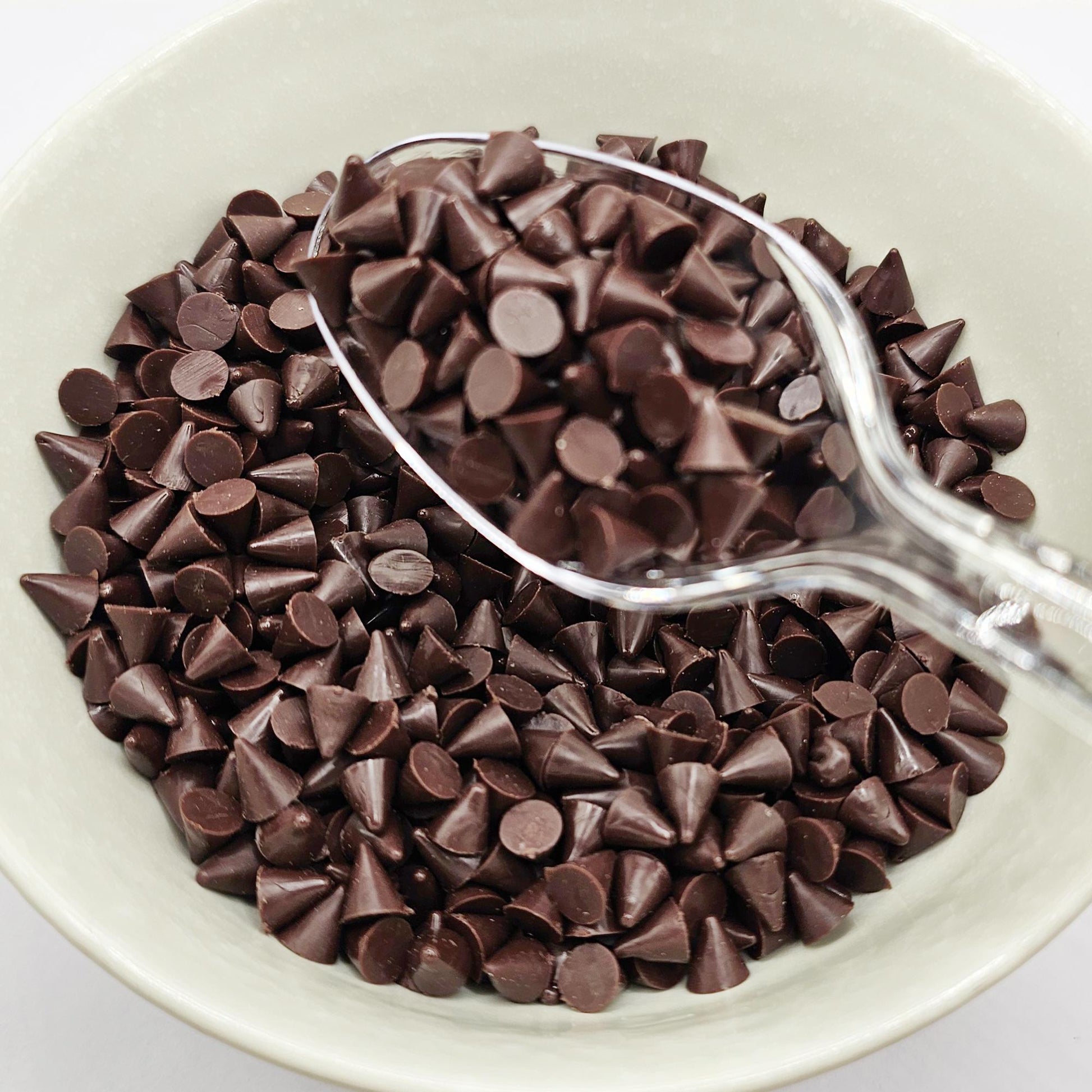 20/50 Pcs Resin Chocolate Chips Cabochon NON EDIBLE Realistic Flat Back Bake Chip Cabochons #CAB215