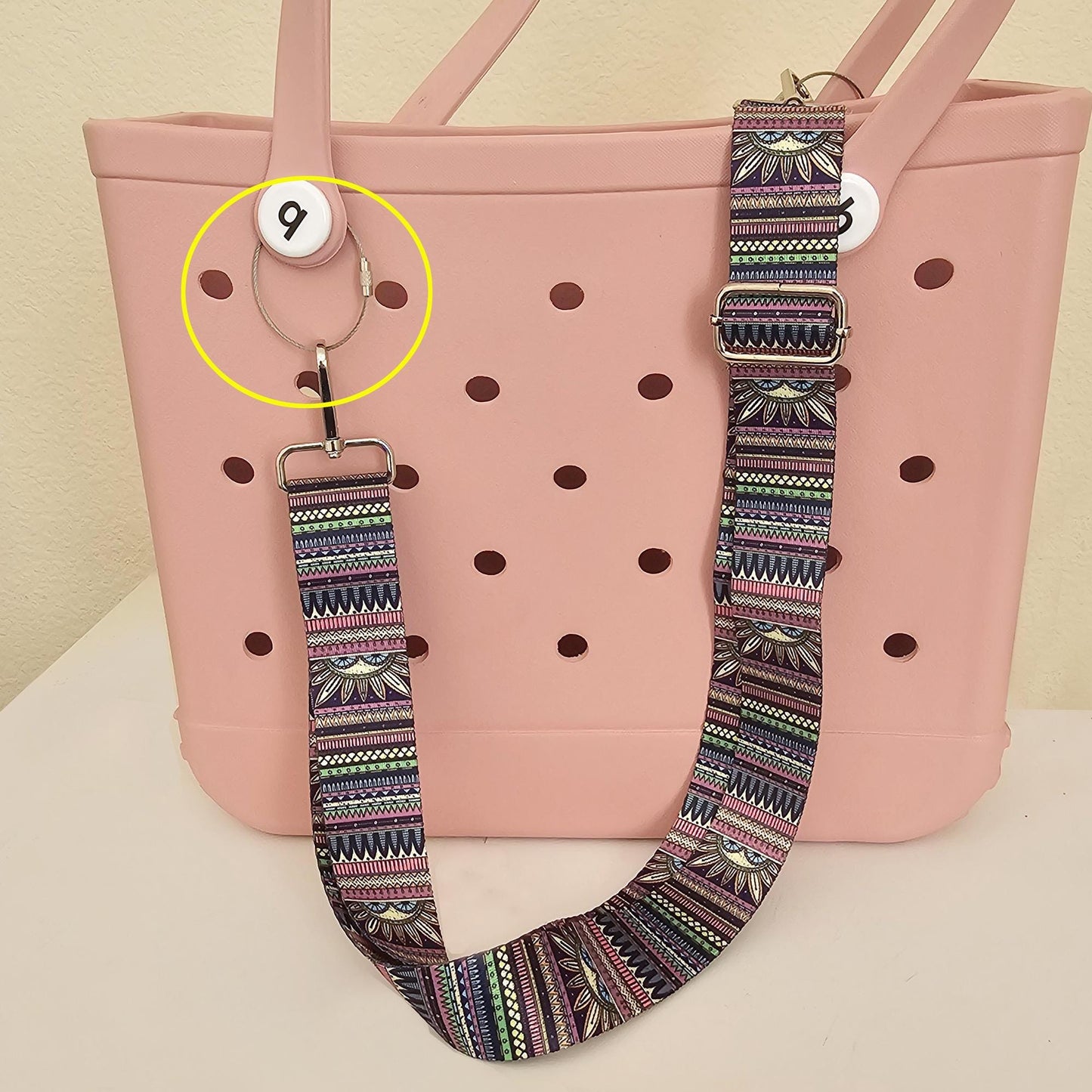 Adjustable Crossbody Bag Strap Handbag Purse Shoulder Strap with Hardware Attachment