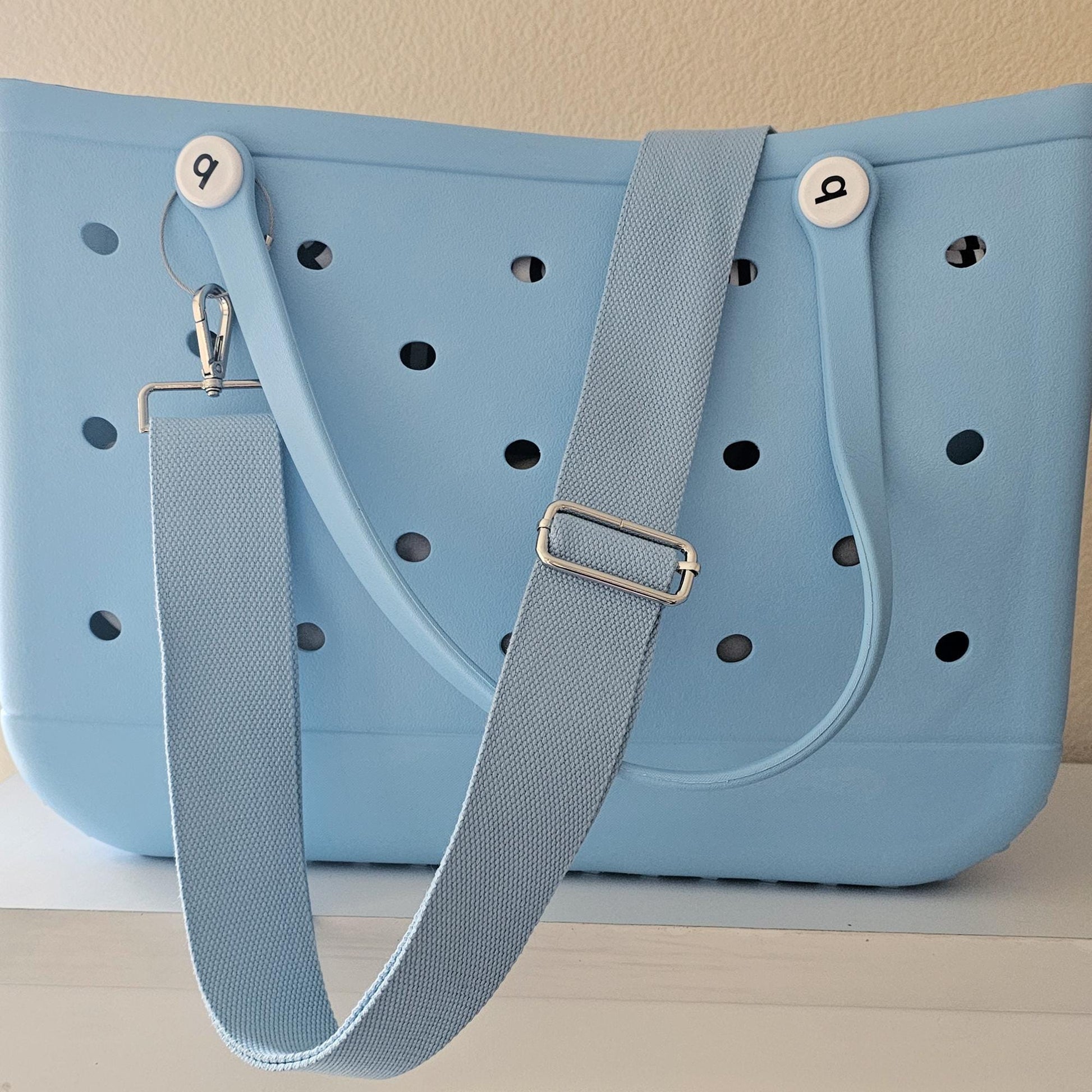 Adjustable Cotton Canvas Crossbody Bag Strap Handbag Purse Shoulder Strap with Stainless Steel Wire Cable Hardware Attachment