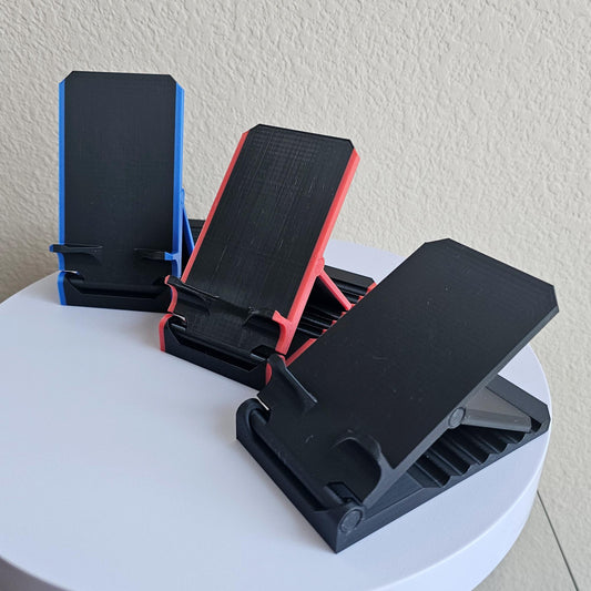 3D Print Adjustable Phone Stand Foldable Phone Stand