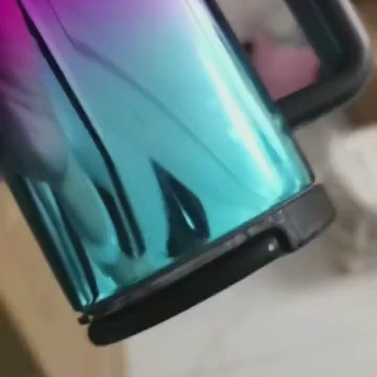 Lid Replacement Leak Proof Spill Proof 40 OZ Tumbler Flip Straw/Handle Compatible Stanley Cup Accessories