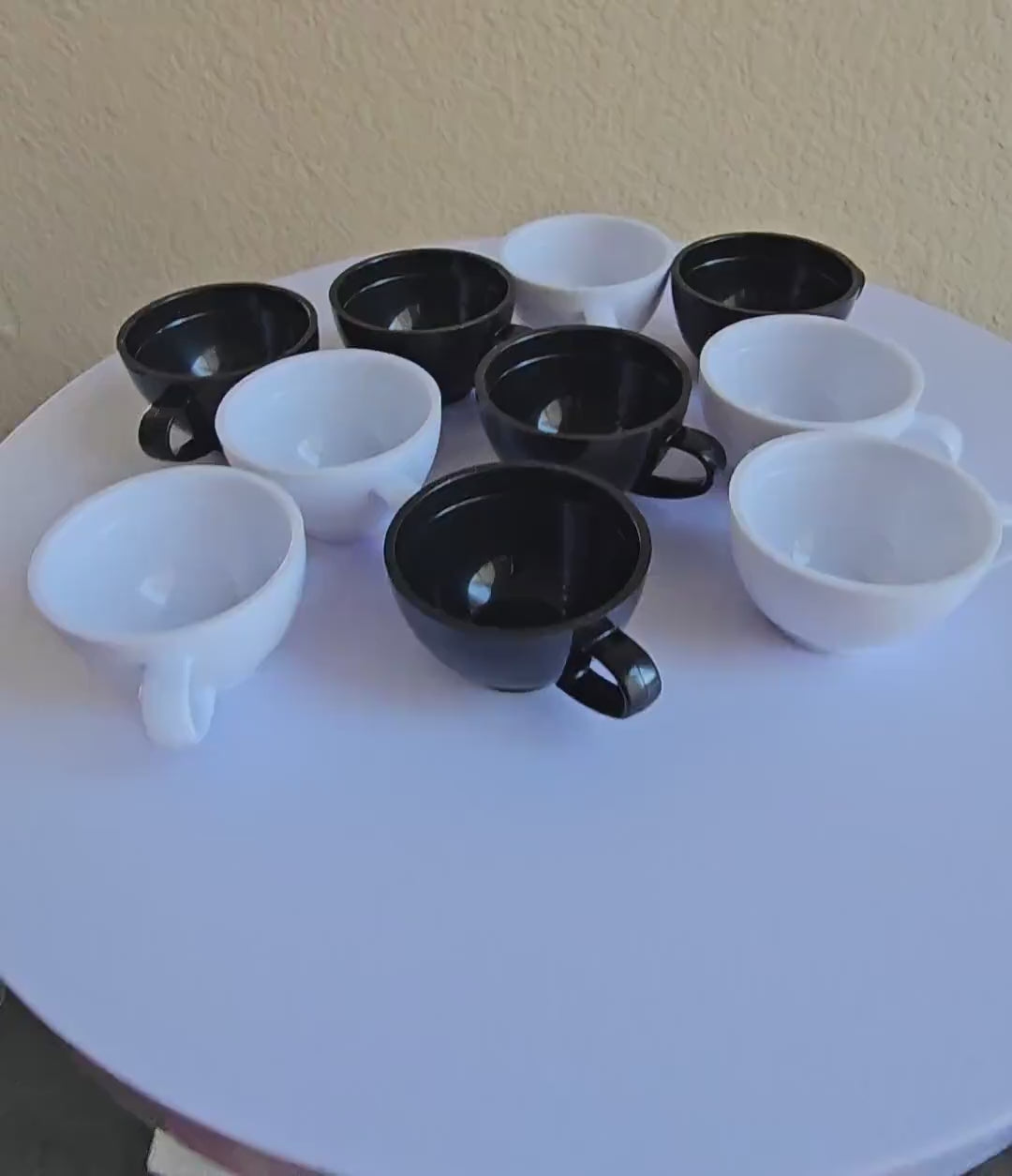 5/10/25 Pcs Plastic Dollhouse Tea Cup Coffee Mugs