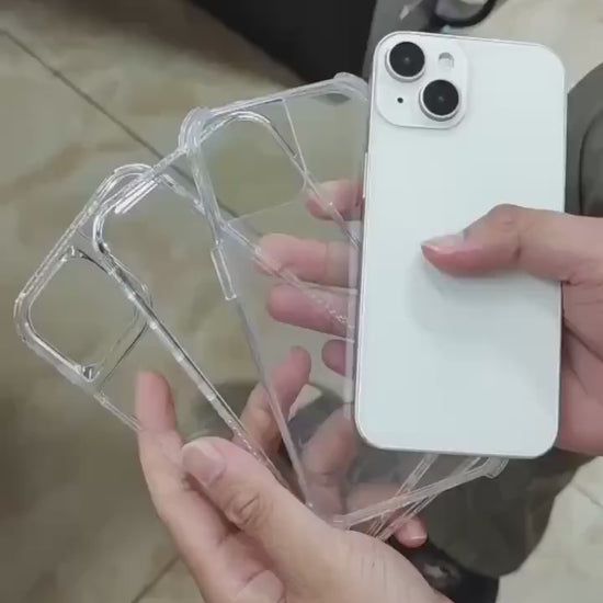 3 in 1 Protective Phone Cover Clear Transparent Phone Case Personalized Custom Picture iPhone 13/14/15/16 Plus Pro Max