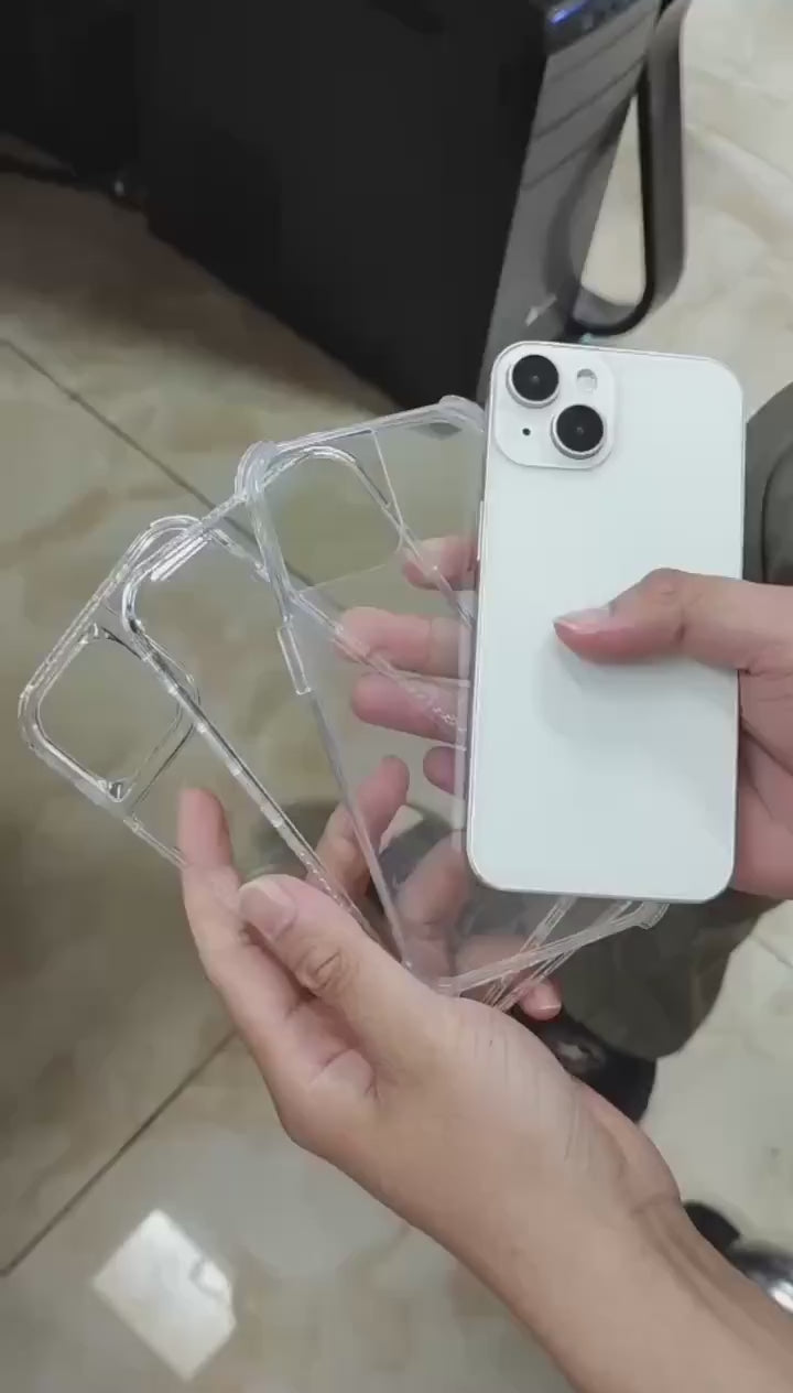 3 in 1 Protective Phone Cover Clear Transparent Phone Case Personalized Custom Picture iPhone 13/14/15/16 Plus Pro Max